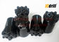 Tungsten Carbide Bor Bits Berkecepatan Tinggi Bits Rok Panjang / Panjang Rok Pendek